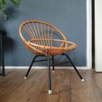 Vintage stoeltje Rohé Noordwolde, Ophalen, Bruin, Vintage, Metaal