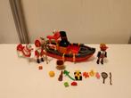 Playmobil 5206 stoomboot van Sinterklaas compleet, Ophalen of Verzenden, Zo goed als nieuw, Complete set