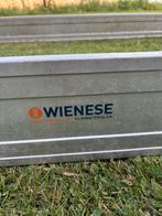 Wienese steiger kantplank 135x300 cm aluminium, Doe-het-zelf en Verbouw, Steigers, Ophalen, Zo goed als nieuw, 5 meter of hoger