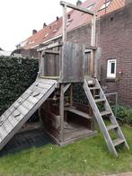 Houten speelhuis, Kinderen en Baby's, Speelgoed | Buiten | Speelhuisjes, Ophalen, Gebruikt, Hout