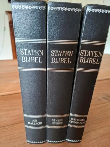 Statenbijbel 1980 3 delen beschikbaar voor biedingen