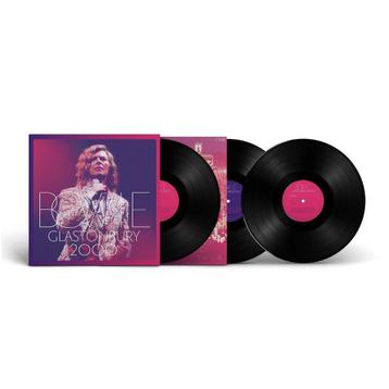 David Bowie - Glastonbury 2000 - 3 LPs  beschikbaar voor biedingen