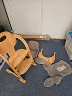 2 kinderstoelen met accessoires, Kinderen en Baby's, Kinderstoelen, Ophalen, Gebruikt, Overige typen, Stoelverkleiner