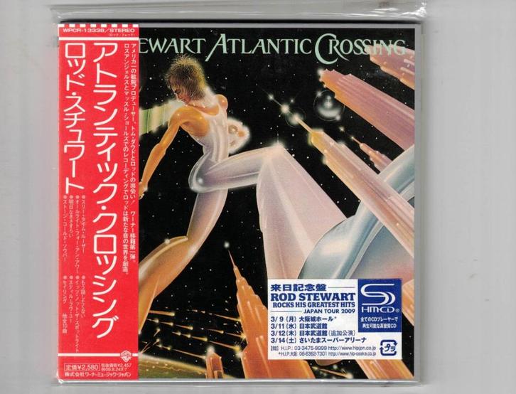 ROD STEWART SHM CD Atlantic Crossing - japan, Cd's en Dvd's, Cd's | Pop, Gebruikt, 1980 tot 2000, Ophalen of Verzenden