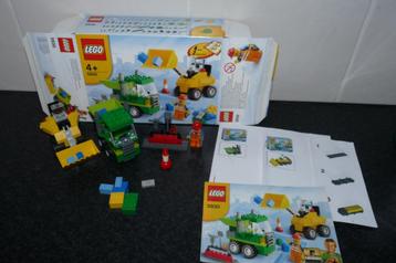 als nieuw Lego 5930 bouwset wegwerkzaamheden incl doos, boek beschikbaar voor biedingen
