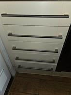 13x keuken kastgrepen massief rvs look, Ophalen, Gebruikt, 50 tot 100 cm, Minder dan 100 cm