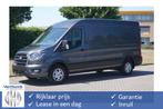 Ford Transit 350L 170PK L3H2 Limited AUT 12" Sync4 Navi + Ca, Auto's, Bestelauto's, Te koop, Zilver of Grijs, Gebruikt, 750 kg