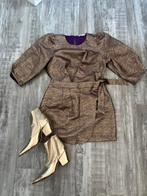 Prachtige rok & blouse goud van Sissy Boy maat L, Ophalen of Verzenden, Nieuw, Maat 42/44 (L), Overige typen