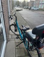 Elektrische fiets + kinderzitje gratis erbij, Ophalen of Verzenden, Zo goed als nieuw, Minder dan 10 versnellingen