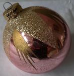 Aparte glazen kerstbal vintage, Diversen, Kerst, Ophalen of Verzenden