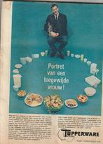 Retro reclame 1966 Tupperware plastic bakjes hele serie, Verzamelen, Verzenden, Overige typen