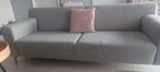 Zachtgrijze 3-zitsbank van ontwerper Enzo Luca,, Ophalen, Gebruikt, Minder dan 75 cm, Driepersoons