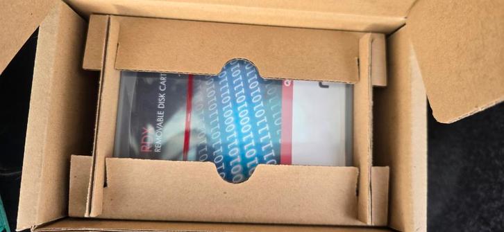 HP RDX 1TB Removable Disk Cartridge - Nieuw!, Computers en Software, Harde schijven, Nieuw, Server, Extern, HDD, Ophalen