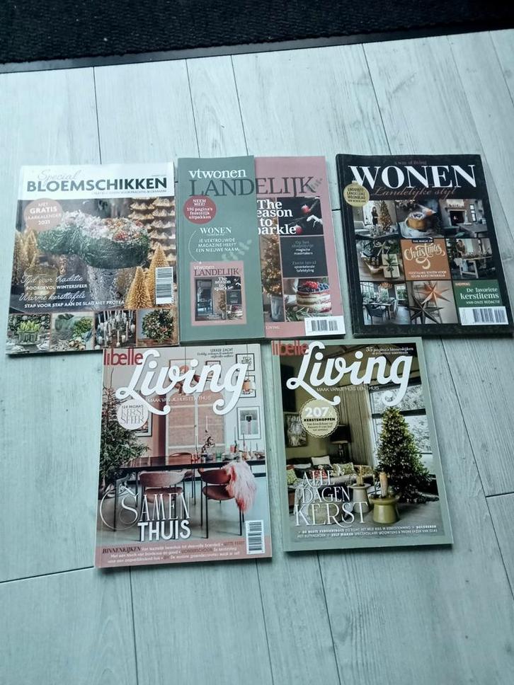 Libelle " Living magazines ", Boeken, Overige Boeken, Zo goed als nieuw, Ophalen of Verzenden