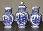 Vasen, Ophalen, Gebruikt, Blauw, Aardewerk of Porselein