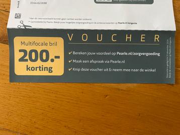 Kortingsbon/kortingsvoucher op Multifocale bril van Pearle beschikbaar voor biedingen