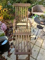 Gratis teak tuin ligstoel, Tuin en Terras, Tuinstoelen, Ophalen of Verzenden, Teakhout