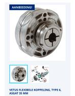 Vetus flexibelle koppeling type 6 asgat 35 mm, Ophalen of Verzenden, Gebruikt