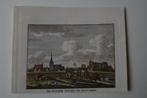Stavoren Zuiderpoort Gravure Handgekleurd J. Bulthuis E19, Verzenden