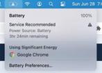 MacBook Pro 13 inch accu batterij vervangen 2016 2017 19 20, Ophalen of Verzenden, Zo goed als nieuw