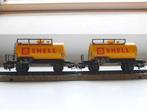 Marklin 4502 Shell tankwagons, Hobby en Vrije tijd, Modeltreinen | H0, Wisselstroom, Gebruikt, Wagon, Ophalen of Verzenden