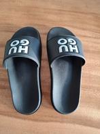 Nieuwe, zwarte Hugo slippers, maat 38, Slippers, Zwart, Nieuw, Ophalen of Verzenden