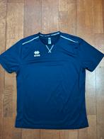 2 Errea sport shirts beide maat L donkerblauw, Sport en Fitness, Volleybal, Ophalen of Verzenden, Kleding