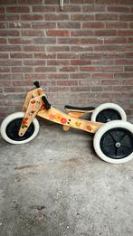 Wishbone houtenfiets 3 in 1, Kinderen en Baby's, Speelgoed | Buiten | Voertuigen en Loopfietsen, Gebruikt, Ophalen