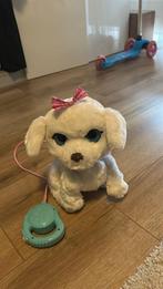 Schattige Speelgoed Hond met Riem, Kinderen en Baby's, Speelgoed | Knuffels en Pluche, Ophalen of Verzenden, Gebruikt, Hond