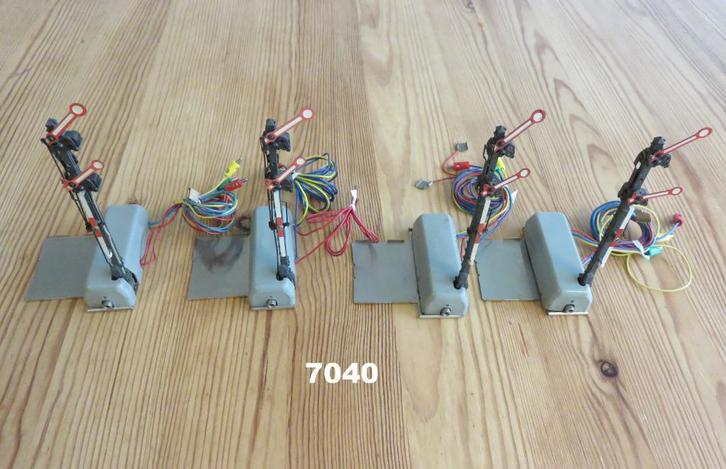 Marklin ho rails hoofd seinen 7040, Hobby en Vrije tijd, Modeltreinen | H0, Zo goed als nieuw, Rails, Gelijkstroom of Wisselstroom