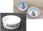 2 verschillende leuke NIEUWE KONIJNEN voerbakjes !!!, Ophalen, Nieuw, Voerbakje