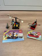 Lego Pirates 6257 & 6245 - Piratenvlot & Schip, Kinderen en Baby's, Speelgoed | Duplo en Lego, Ophalen of Verzenden, Gebruikt