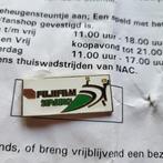 Voetbal NAC Fujifilm Stadion Breda pin, Verzamelen, Speldjes, Pins en Buttons, Gebruikt, Niet vindbaar, Niet vindbaar, Speldje of Pin