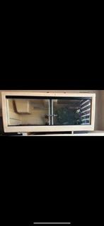 Herptek 100x60x50, Ophalen, 225 cm of meer, Zo goed als nieuw, Schuifpui