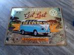 Volkswagen T1 Metalen bord 39x30cm, Verzamelen, Ophalen of Verzenden, Reclamebord