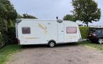 Knaus Cheers 500 TF met Airco!, Caravans en Kamperen, Omvormbare zithoek, Rondzit, Schokbreker, Particulier
