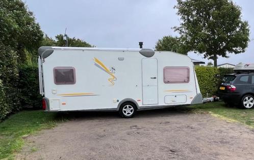 Knaus Cheers 500 TF met Airco!, Caravans en Kamperen, Caravans, Particulier, tot en met 4, 1000 - 1250 kg, Rondzit, Knaus, Frans bed