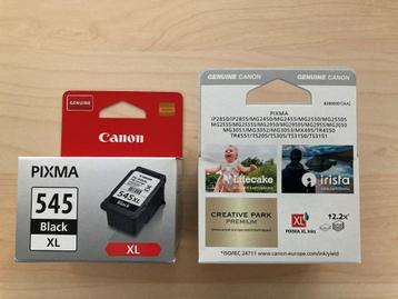 Canon PG-545XL inktcartridge black/zwart (origineel) beschikbaar voor biedingen