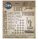 Sizzix Tim Holtz Thinlits Mixed Media #6 #662689 *laatste, Hobby en Vrije tijd, Verzenden, Nieuw, Frame of Mal, Sizzix