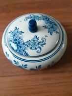 Delfts blauwe bonbonschaal bloemen ca. 18 cm, Antiek en Kunst, Antiek | Keramiek en Aardewerk, Ophalen of Verzenden