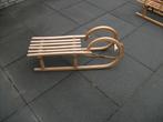 Houten slee Rodel 95cm, Kinderen en Baby's, Speelgoed | Buiten | Sleeën, Ophalen, Gebruikt