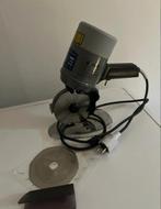 Stof- en leersnijmachine met nieuw mes, Overige merken, Ophalen of Verzenden, Zo goed als nieuw, Industrieel
