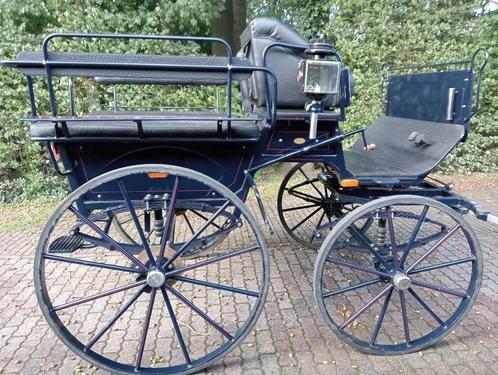 WAGONNETTE  Replica Merk : HANS - MEIER +Koetsaanhanger., Dieren en Toebehoren, Rijtuigen en Koetsen, Zo goed als nieuw, Wagonette