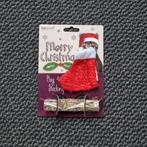 Merry christmas kerst sok / kerstsok met catnip, Dieren en Toebehoren, Kattenspeelgoed, Ophalen of Verzenden, Nieuw, Kattenkruid