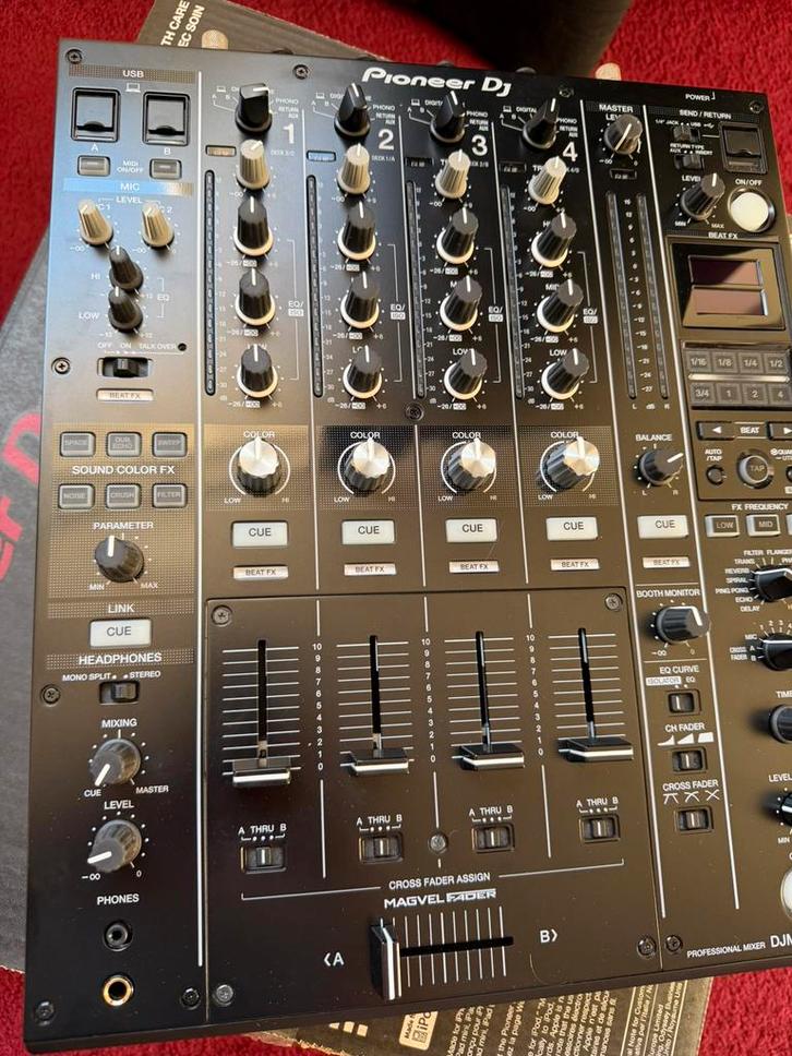 Pioneer DJM 900NXS2, Muziek en Instrumenten, Mengpanelen, Zo goed als nieuw, Minder dan 5 kanalen, Microfooningang, Ophalen