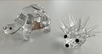 Swarovski Kristal Egel & Schildpad - Prachtige Set!, Verzamelen, Swarovski, Ophalen of Verzenden, Zo goed als nieuw, Figuurtje