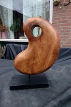 ~1950 Henry Moore-achtig kubistisch houten beeld, Antiek en Kunst, Ophalen of Verzenden