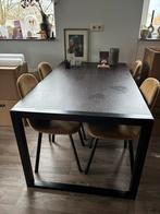 Eetkamertafel met stoelen (ook los te kopen), Huis en Inrichting, Tafels | Eettafels, Ophalen, Gebruikt, 100 tot 150 cm, 50 tot 100 cm