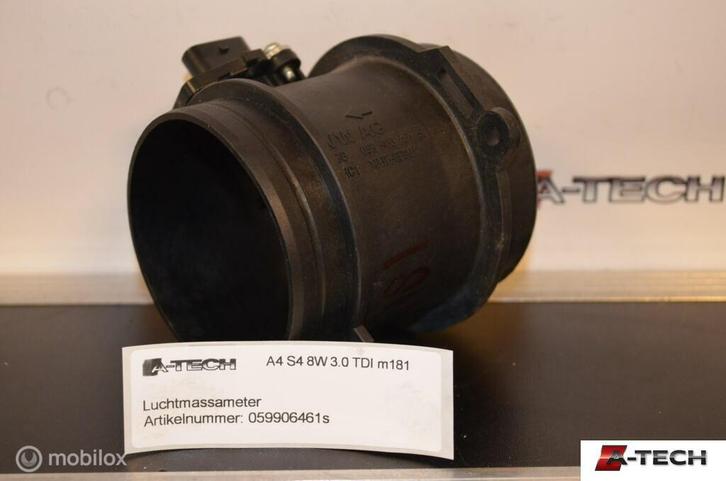 Luchtmassameter crtc Audi A4 B9 3.0 TDI ('15-'18) 059906461s, Auto-onderdelen, Motor en Toebehoren, Audi, Gebruikt, Ophalen of Verzenden