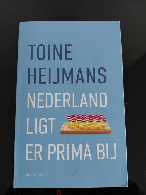 Nederland ligt er prima, columns door Toine Heijmans, Boeken, Literatuur, Gelezen, Nederland, Ophalen of Verzenden
